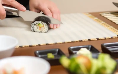 Papel airlaid para sushi: Higiene, absorción y precisión en cocina profesional