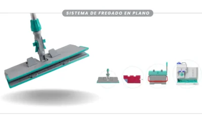 Sistema de fregado en plano TTS Trilogy: eficiencia y ahorro para la limpieza profesional